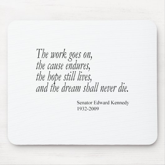 Der Traum soll die nie… Mousepad (Vorne)