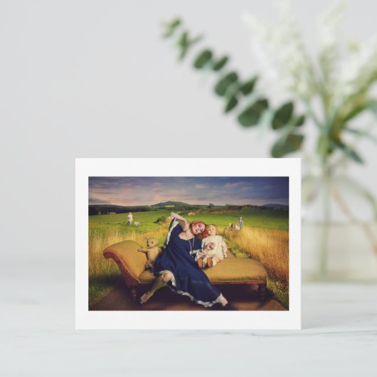 Der Traum - surreales Spielzeug zu jedem Anlass od Postkarte (Stehend Vorderseite)