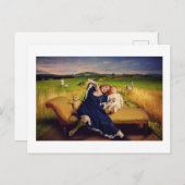 Der Traum - surreales Spielzeug zu jedem Anlass od Postkarte (Vorne/Hinten)