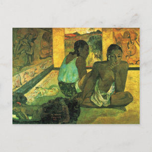 Der Traum (The Rerioa) von Gauguin Paul Postkarte