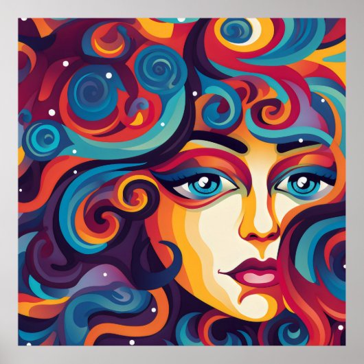 Der Traum Vibranl Whirl von Emotionen Poster (Vorne)