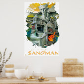 Der Traum vom Sandman-Haus Morpheus Poster (Küche)
