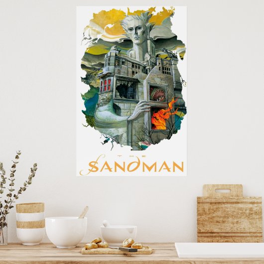 Der Traum vom Sandman-Haus Morpheus Poster (Küche)