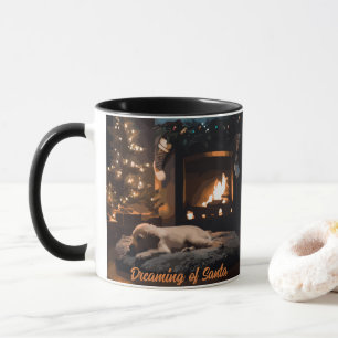 Der Traum vom Weihnachtsmann Tasse