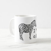 Der Traum vom Zebra Kaffeetasse (Vorderseite Links)
