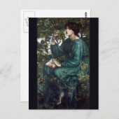 Der Traum von Dante Gabriel Rossetti Postkarte (Vorne/Hinten)