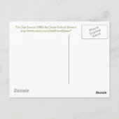 Der Traum von Dante Gabriel Rossetti Postkarte (Rückseite)