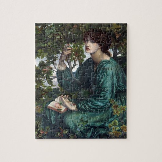 Der Traum von Dante Gabriel Rossetti Puzzle (Vertikal)