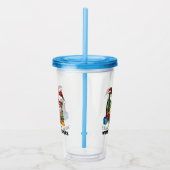 Der Traum von einem Weihnachtsfest Acryltrinkbecher (Rechts)