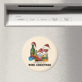 Der Traum von einem Weihnachtsfest Magnet (In Situ (Geschirrspüler))