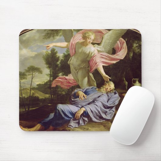 Der Traum von Elija, 1650-55 Mousepad (Mit Mouse)