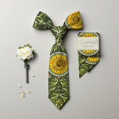 Der Traum von Gelben Löwenzahn: Viktorianische Ära Krawatte