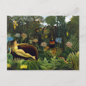 Der Traum von Henri Rousseau (1910) Postkarte (Vorderseite)
