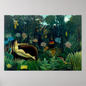 Der Traum von Henri Rousseau Poster (Vorne)