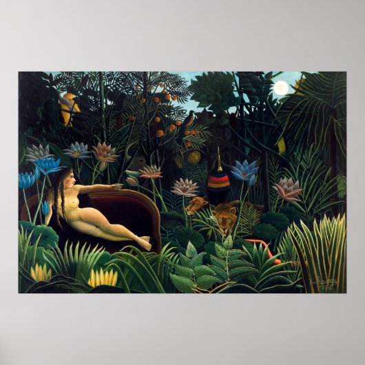 Der Traum von Henri Rousseau Poster (Vorne)