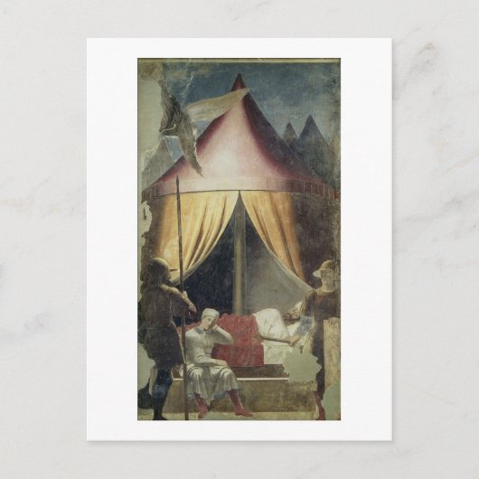 Der Traum von Konstantin aus der Legende des T Postkarte (Vorderseite)