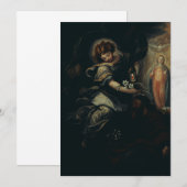 Der Traum von Saint Joseph Einladung (Vorne/Hinten)