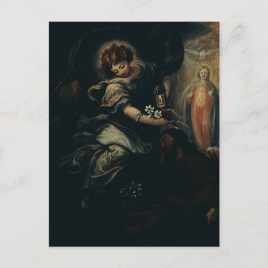 Der Traum von Saint Joseph Postkarte (Vorderseite)
