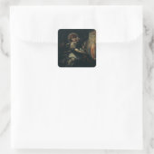 Der Traum von Saint Joseph Quadratischer Aufkleber (Tasche)