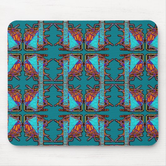 Der Traum von Schmetterlingen Mousepad (Vorne)