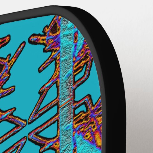 Der Traum von Schmetterlingen Pickleball Schläger (Linke Seite)