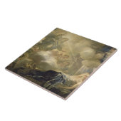 Der Traum von Solomon, c.1693 (Öl auf Leinwand) Fliese (Seite)