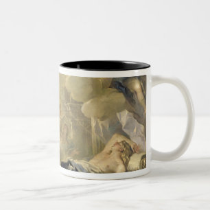 Der Traum von Solomon, c.1693 (Öl auf Leinwand) Zweifarbige Tasse