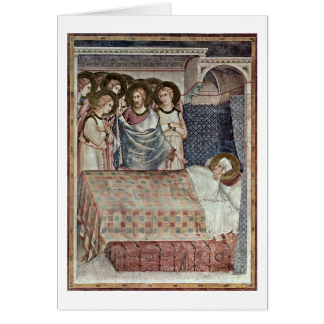 Der Traum von St Martin durch Simone Martini (Vorne)