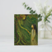 "Der Traum von Sylvaine" - eine Zeit, um Abschied  Postkarte (Stehend Vorderseite)