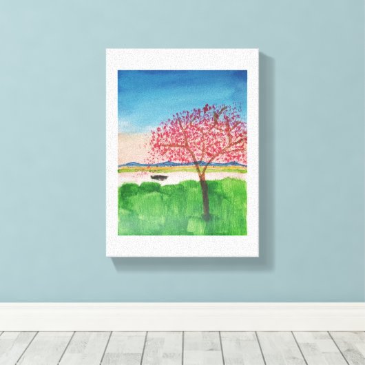 Der Träumbaum Leinwanddruck (Insitu (Holzboden))
