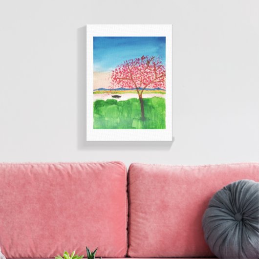 Der Träumbaum Leinwanddruck (Insitu (Wohnzimmer))