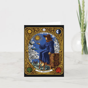 Der Träumer (der Narr) Mayor Arcana Tarotkarte Bek Karte