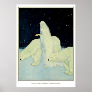 Der Träumer der Träume: Weiß, Zuhören und leuchten Poster