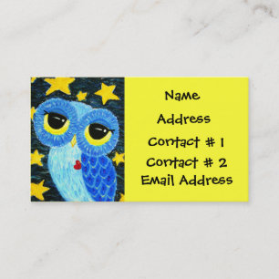 Der Träumer persönliches Namecard Visitenkarte