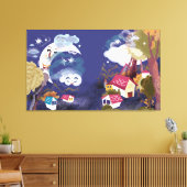 Der Traummond Leinwanddruck (Insitu (Wohnzimmer))