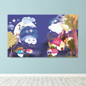 Der Traummond Leinwanddruck (Insitu (Holzboden))