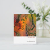 Der Traumschrei Postkarte (Stehend Vorderseite)