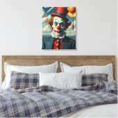 der traurige Clown Leinwanddruck (Insitu (Schlafzimmer))
