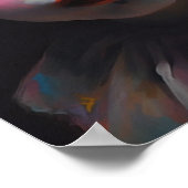 Der traurige Clown Poster (Ecke)