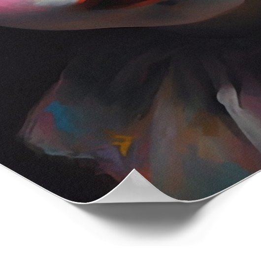 Der traurige Clown Poster (Ecke)