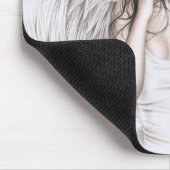 Der traurige Engel Mousepad (Ecke)