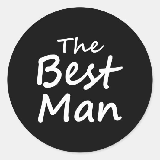 Der Trauzeuge - Crew der Erden - Bachelor-Party Runder Aufkleber (Vorderseite)