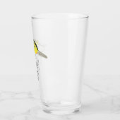 Der Trauzeuge der Männer zum Vater des Lebens Glas (Links)