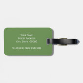 Der Trend ist Ihr freundesweiter Börsenhändler Gepäckanhänger (Rückseite horizontal)