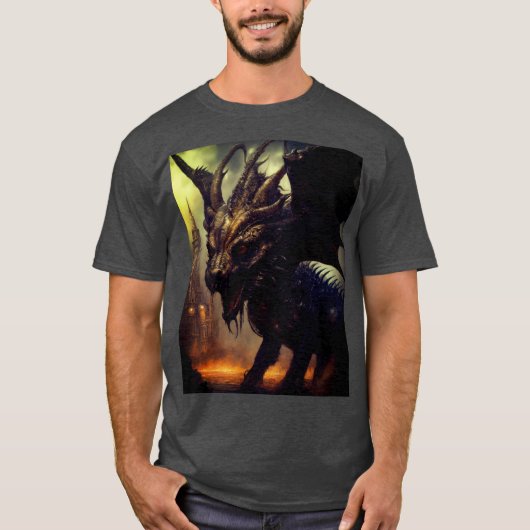 Der trendste dunkle T - Shirt: Komfort trifft auf T-Shirt (Vorderseite)