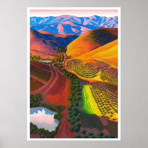 Der Trestle im Poly Canyon Poster