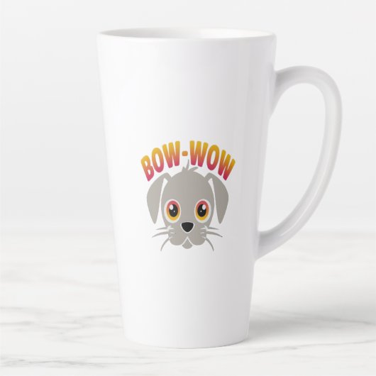 Der treue Hund Milchtasse (Rechts)