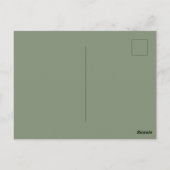 Der treueste Freund Postkarte (Rückseite)