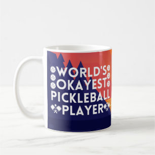 Der treueste Pickleball-Spieler der Funny World Kaffeetasse