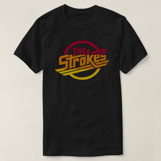 Der tri-color Classic-T - Shirt Strokes (Design vorne)